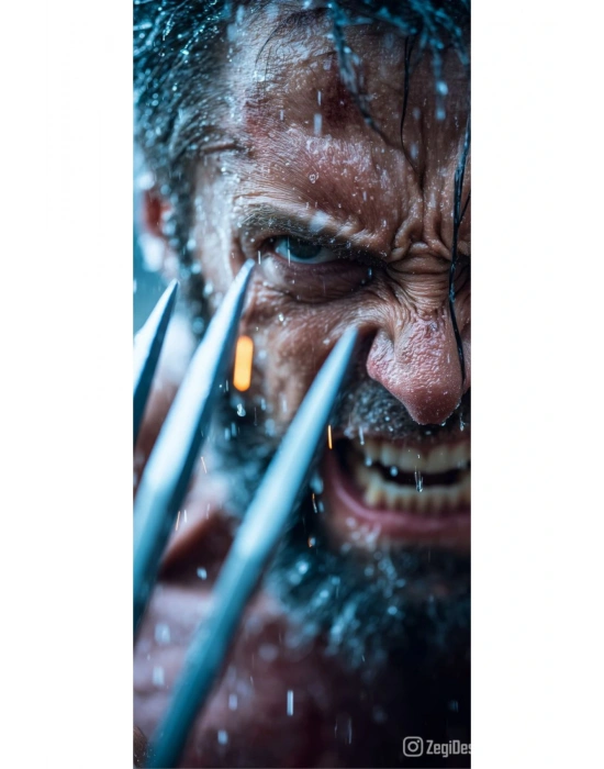 Araba Kapı Direk Kaplama Folyosu Wolverine