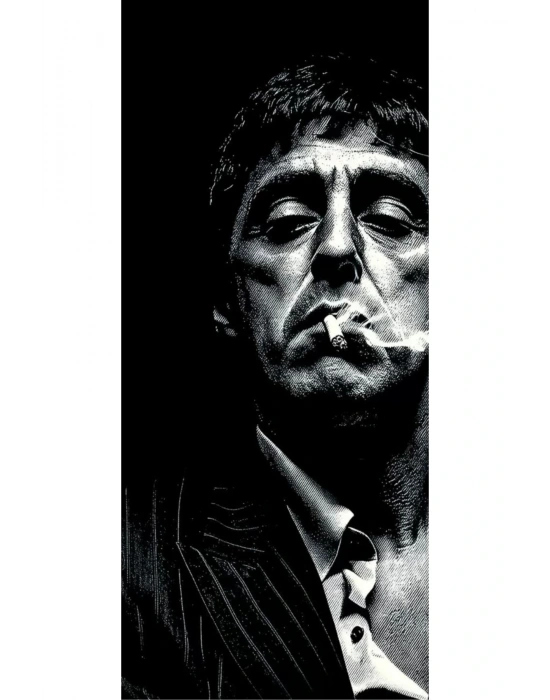 Araba Kapı Direk Kaplama Folyosu Tony Montana