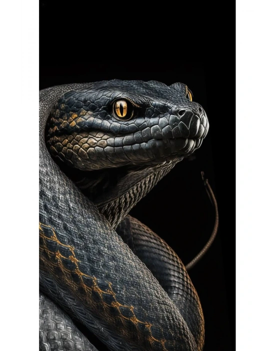 YILAN Kapı Direk Kaplama Folyosu BASKILI STİCKER Sağ-Sol 2 Adet 22*50 CM