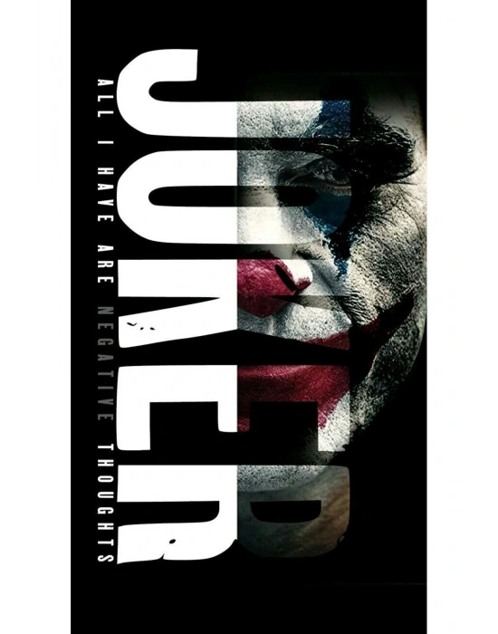 Joker Kapı Direk Kaplama Folyosu BASKILI STİCKER Sağ-Sol 2 Adet 22*50 CM