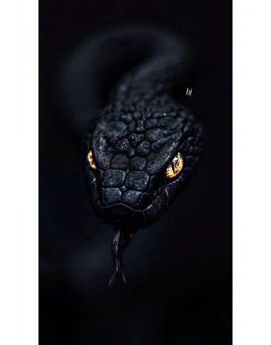 Yılan Kapı Direk Kaplama Folyosu BASKILI STİCKER Sağ-Sol 2 Adet 22*50 CM