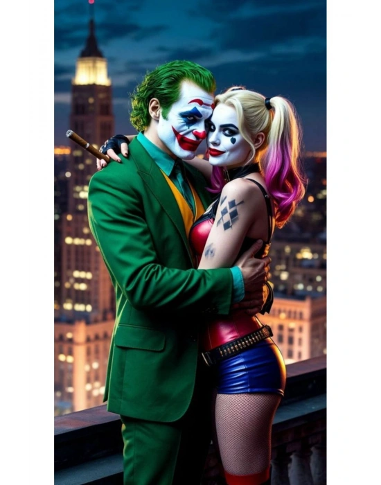 Ghost-Rider Kapı Direk Kaplama Folyosu BASKILI STİCKER Sağ-Sol 2 Adet 22*50 CM