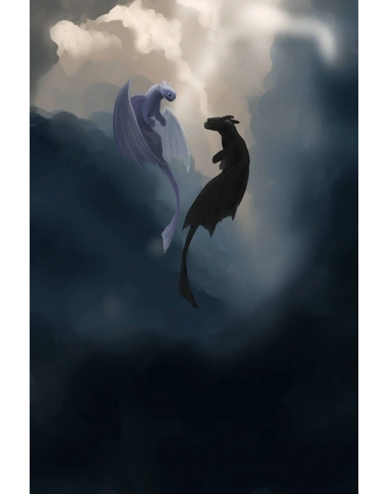 Işığın Öfkesi ve Gecenin Öfkesi Kapı Direk Kaplama Folyosu BASKILI STİCKER Sağ-Sol 2 Adet 22*50 CM