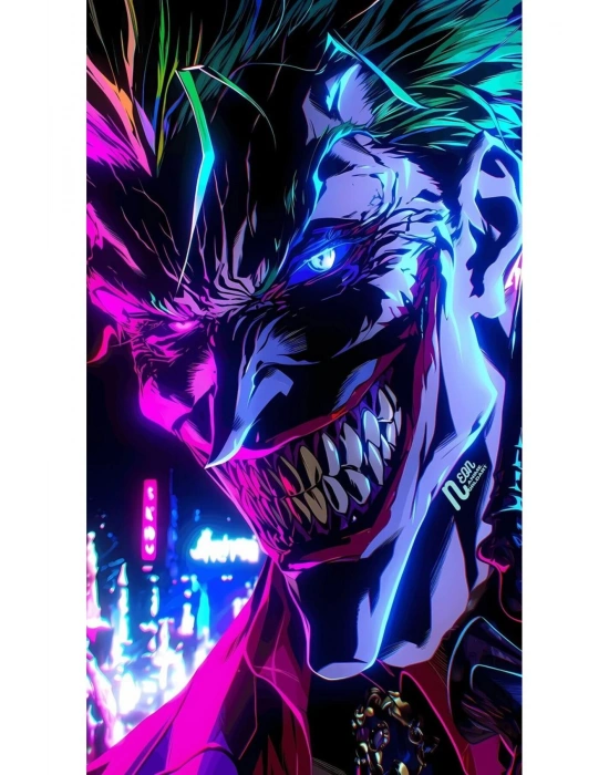 Joker Kapı Direk Kaplama Folyosu BASKILI STİCKER Sağ-Sol 2 Adet 22*50 CM