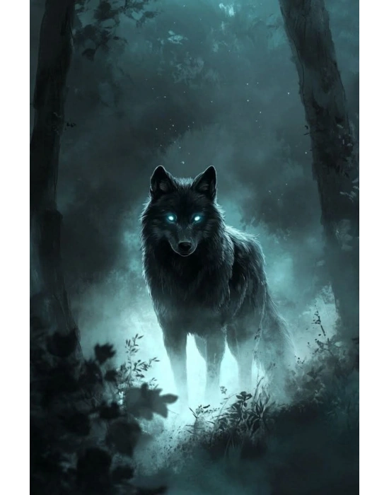 Kurt ve Türk Bayrağı Kapı Direk Kaplama Folyosu BASKILI STİCKER Sağ-Sol 2 Adet 22*50 CM