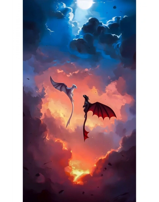 Işığın Öfkesi ve Gecenin Öfkesi Kapı Direk Kaplama Folyosu BASKILI STİCKER Sağ-Sol 2 Adet 22*50 CM