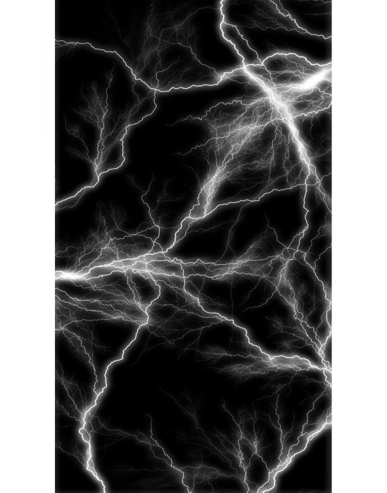 Şimşek Kapı Direk Kaplama Folyosu BASKILI STİCKER Sağ-Sol 2 Adet 22*50 CM