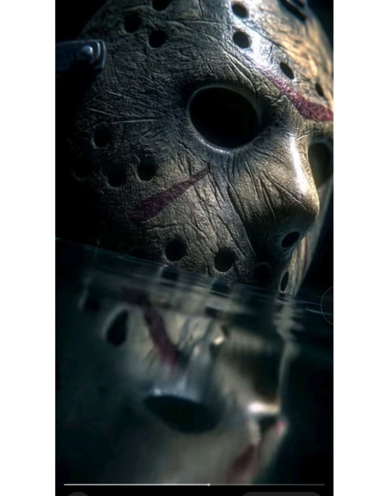 Jason Voorhees Kapı Direk Kaplama Folyosu BASKILI STİCKER Sağ-Sol 2 Adet 22*50 CM