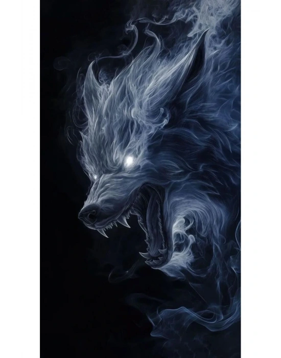 Kurt Kapı Direk Kaplama Folyosu BASKILI STİCKER Sağ-Sol 2 Adet 22*50 CM