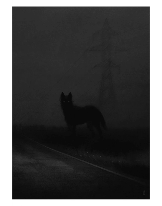 Kurt Kapı Direk Kaplama Folyosu BASKILI STİCKER Sağ-Sol 2 Adet 22*50 CM