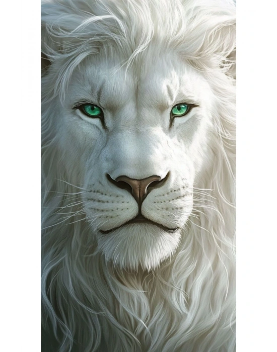 Aslan Kapı Direk Kaplama Folyosu BASKILI STİCKER Sağ-Sol 2 Adet 22*50 CM