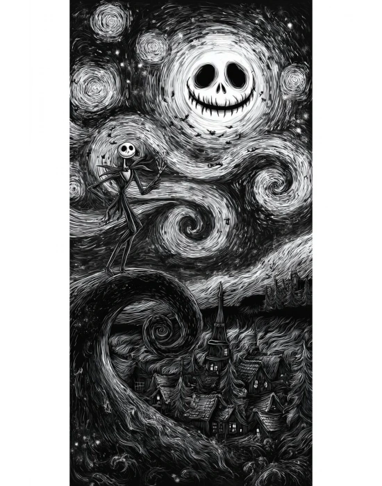 Karga Kapı Direk Kaplama Folyosu BASKILI STİCKER Sağ-Sol 2 Adet 22*50 CM