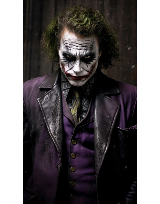 Joker Kapı Direk Kaplama Folyosu BASKILI STİCKER Sağ-Sol 2 Adet 22*50 CM