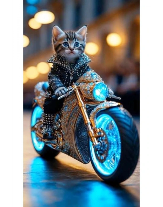 Kedi Kapı Direk Kaplama Folyosu BASKILI STİCKER Sağ-Sol 2 Adet 22*50 CM