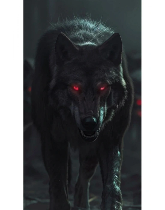 Kurt Kapı Direk Kaplama Folyosu BASKILI STİCKER Sağ-Sol 2 Adet 22*50 CM