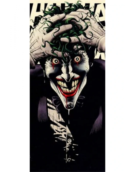 Joker Kapı Direk Kaplama Folyosu BASKILI STİCKER Sağ-Sol 2 Adet 22*50 CM