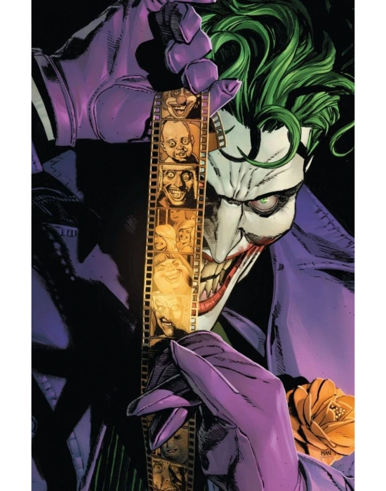 Joker Kapı Direk Kaplama Folyosu BASKILI STİCKER Sağ-Sol 2 Adet 22*50 CM