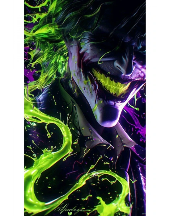 Joker Kapı Direk Kaplama Folyosu BASKILI STİCKER Sağ-Sol 2 Adet 22*50 CM