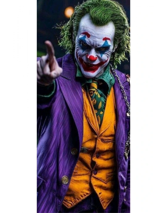 Joker Kapı Direk Kaplama Folyosu BASKILI STİCKER Sağ-Sol 2 Adet 22*50 CM