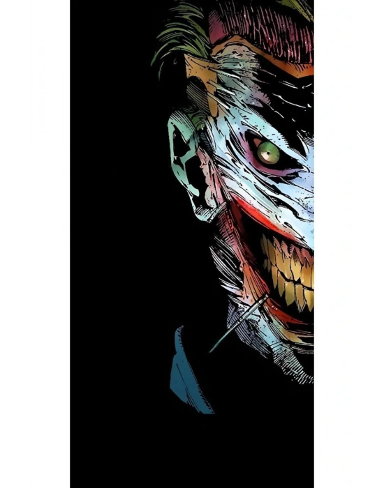 Joker Kapı Direk Kaplama Folyosu BASKILI STİCKER Sağ-Sol 2 Adet 22*50 CM