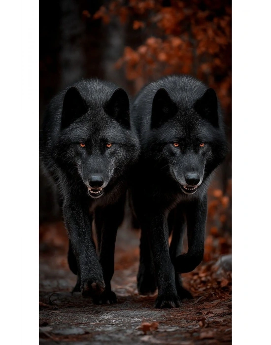 Kurt Kapı Direk Kaplama Folyosu BASKILI STİCKER Sağ-Sol 2 Adet 22*50 CM