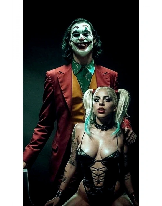 Joker Kapı Direk Kaplama Folyosu BASKILI STİCKER Sağ-Sol 2 Adet 22*50 CM