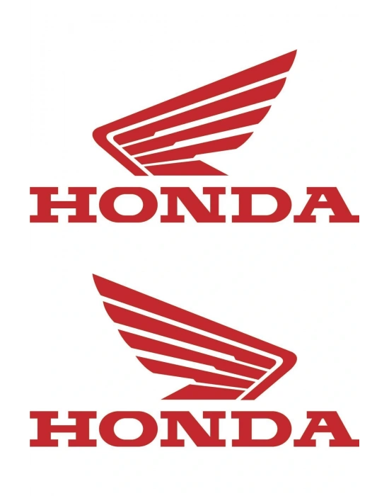Honda Motorsiklet Logo Sticker 10cmx5cm