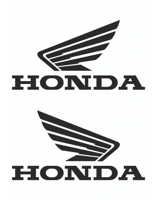 Honda Motorsiklet Logo Sticker 10cmx5cm