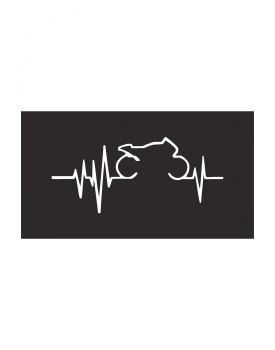 Motor, Motorsiklet 18x8 cm Sticker Araba, Motorsiklet, Laptop, Cam Sticker