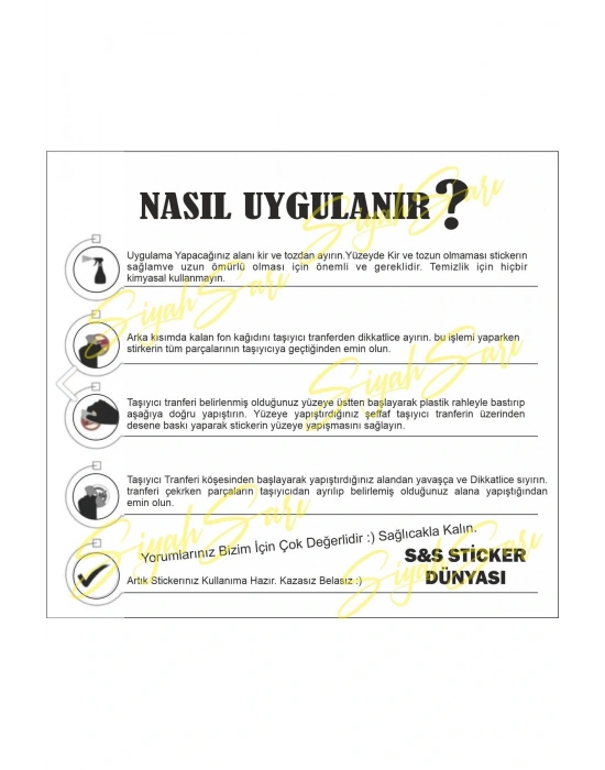 Monster Pençe Uyumlu Araba Araç Oto Sticker Etiket Folyo