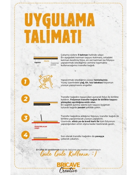 Yan Ayna Şerit Araba-Motosiklet Cam Etiket Sticker 18x5cm