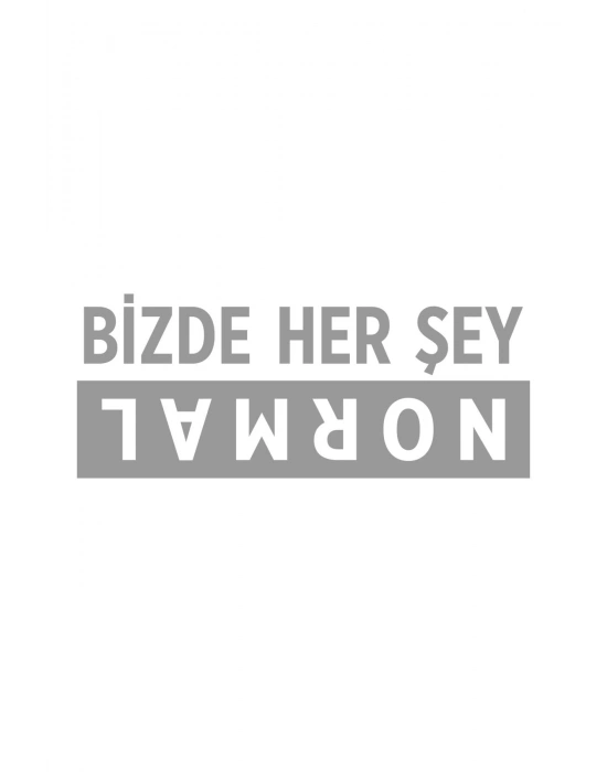 20 X 8 Cm Bizde Her Şey Normal Oto Cam Sticker Araba Sticker