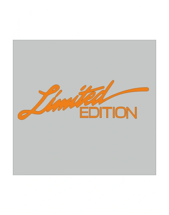 Limited Edition Sticker Araba Motorsiklet Oto Pc Sticker 20cm*4,5cm Turuncu