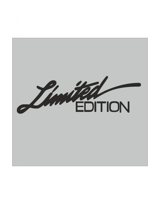 Limited Edition Sticker Araba Motorsiklet Oto Pc Sticker 20cm*4,5cm Siyah