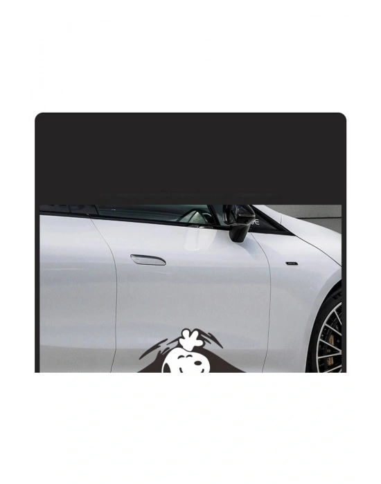 Peanuts Çetesi Araba, Motorsiklet, Kask, Laptop, Cam, Duvar Sticker 20x7,3 Cm