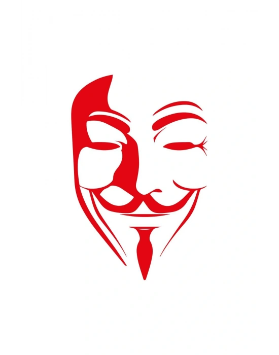 Vendetta Araba, Motorsiklet, Kask, Laptop, Cam Sticker 14x9 Cm