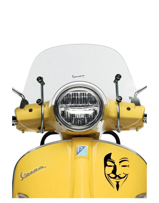 Vendetta Araba, Motorsiklet, Kask, Laptop, Cam Sticker 14x9 Cm