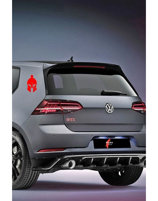 Gladyatör Pençe Miğfer Sticker Motorsiklet, Laptop, Kask, Araba Sticker 20x10 Cm