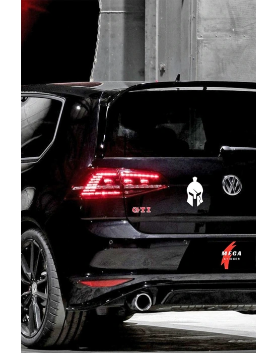Gladyatör Pençe Miğfer Sticker Motorsiklet, Laptop, Kask, Araba Sticker 20x10 Cm