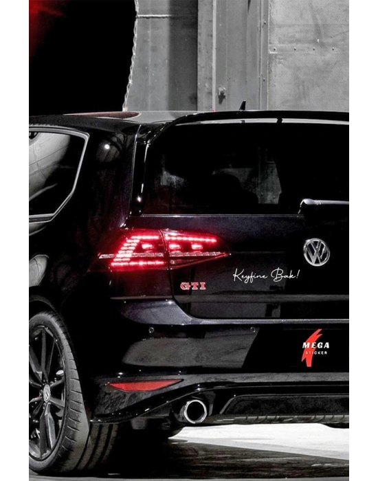 Keyfine Bak 15x4 Araba Motorsiklet Kask Laptop Cam Ve Oto Sticker