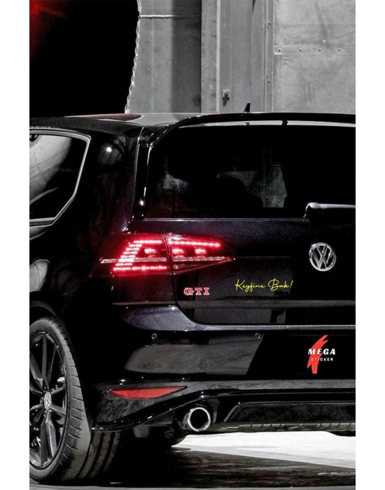 Keyfine Bak 15x4 Araba Motorsiklet Kask Laptop Cam Ve Oto Sticker