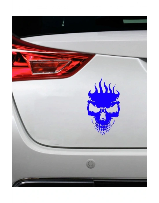 Kuru Kafa Araba, Motorsiklet, Kask, Laptop, Cam Sticker 15x9 Cm