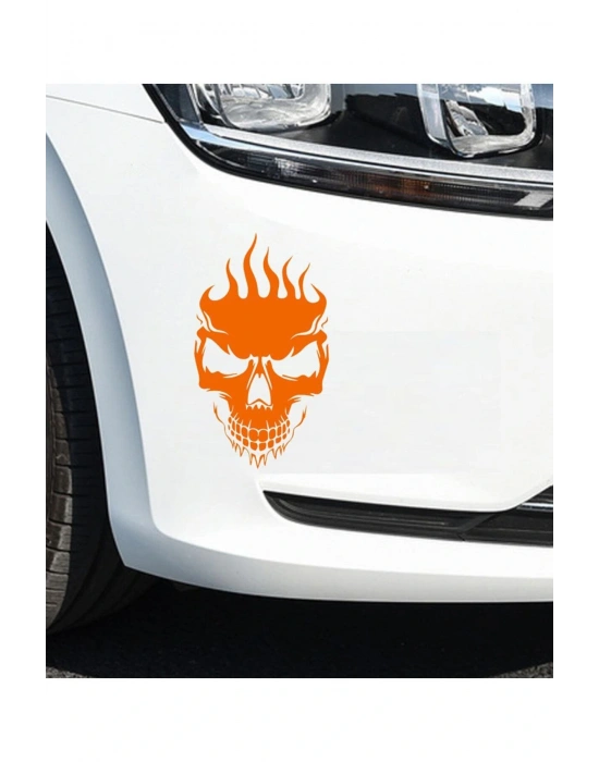 Kuru Kafa Araba, Motorsiklet, Kask, Laptop, Cam Sticker 15x9 Cm