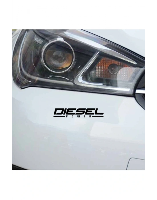 Power Araba, Motorsiklet, Kask, Laptop, Cam Sticker 15x5 Cm