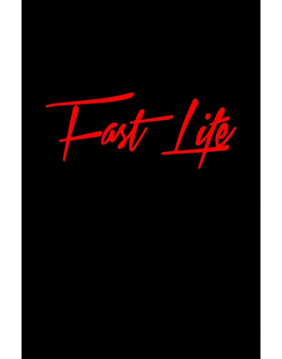 Fats Life Araba Motorsiklet Kask Laptop Sticker 18x7 Cm