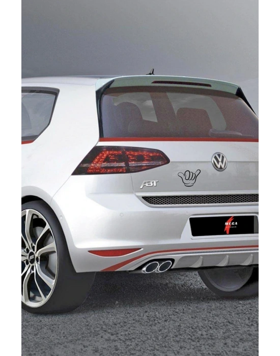 Miki Fare El Araba Motorsiklet Kask Laptop Cam Ve Oto Sticker 15x11 Cm