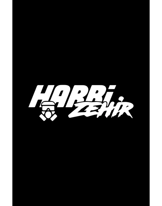 Harbi Zehir Araba, Motorsiklet, Kask, Laptop,cam Sticker 16x6 Cm