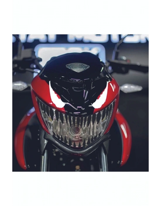 Venom Sticker Araba, Motorsiklet Far sticker