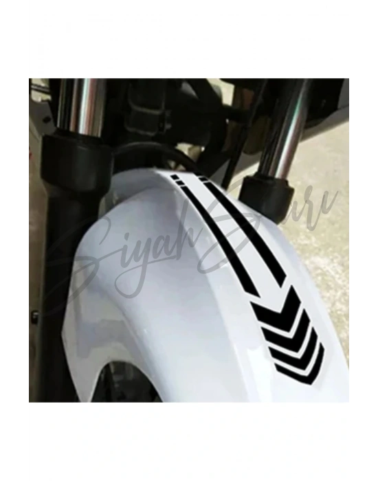 Motor Ön Teker Şerit 35x6,5 Cm Kask Depo Kapağı Araba Araç Otomobil Motorsiklet Sticker