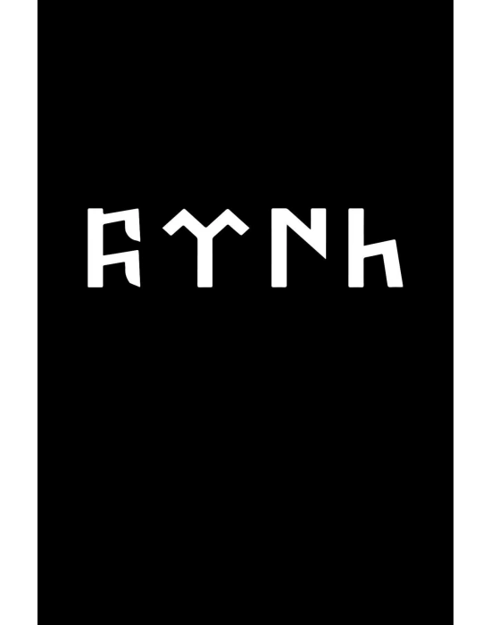 Göktürkçe Türk Sticker Motorsiklet, Laptop, Kask, Araba Sticker 17x5 Cm